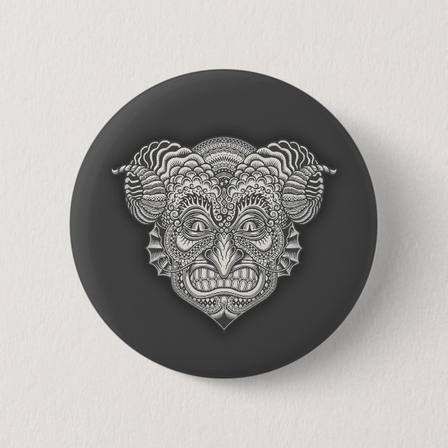 Devil in the Details 2 Inch Round Button (Front)