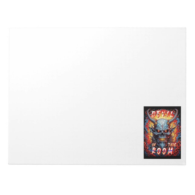 Devil In This Room Notepad (Front)