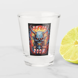 Devil In This Room Shot Glass