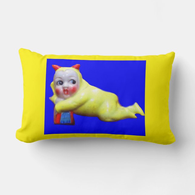 devil-ish little imp lumbar pillow (Front)