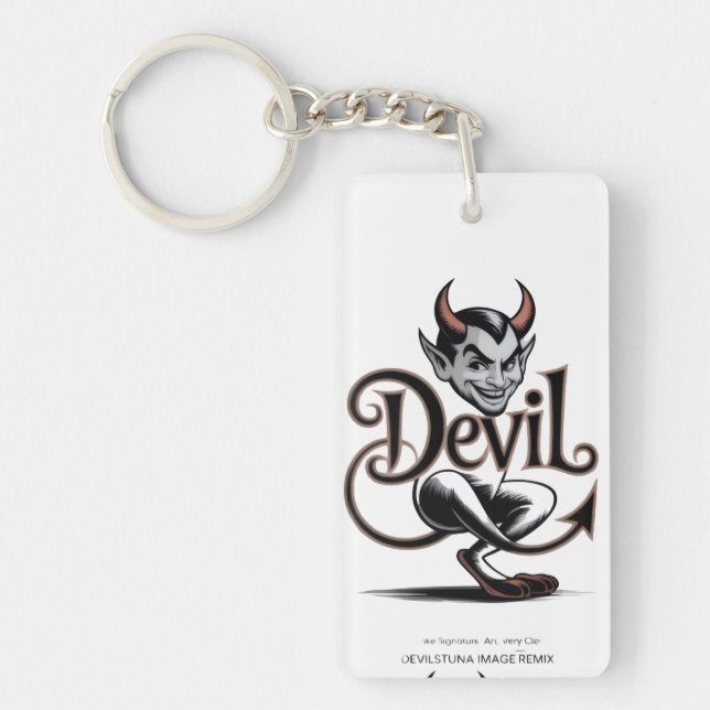 Devil  keychain (Front)
