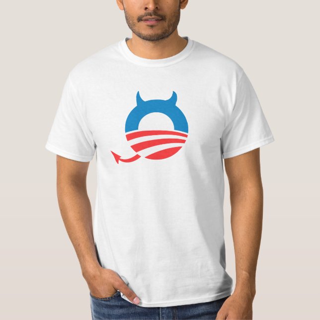 DEVIL OBAMA T-Shirt (Front)