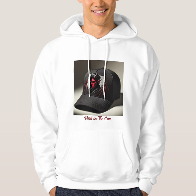 Devil On the Cap Hoodie (Front)