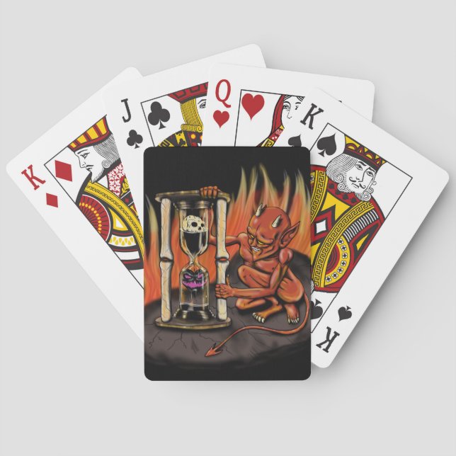 devil playing cards (Back)