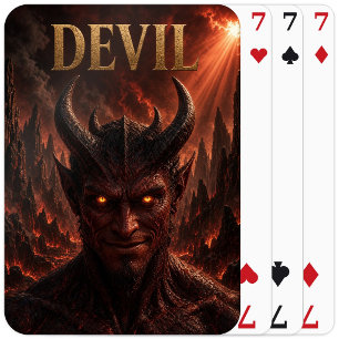 Devil Playing Cards, Poker Cards