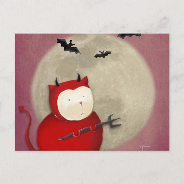 Devil Postcard (Front)