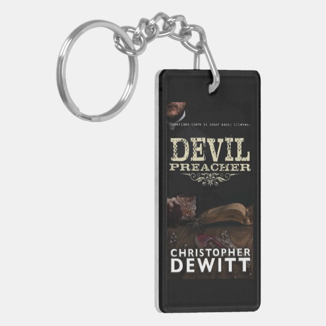 Devil Preacher Keychain (Front Left)