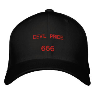 DEVIL PRIDE, 666 EMBROIDERED HAT