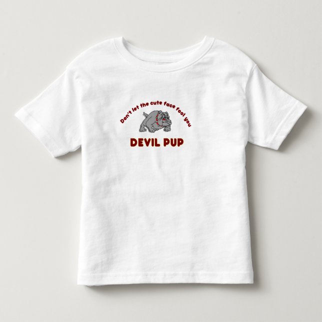 Devil Pup Toddler T-shirt (Front)