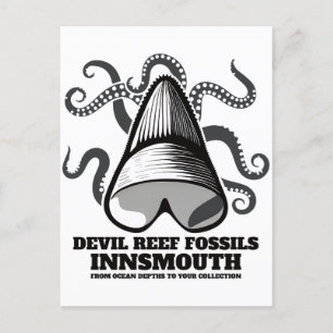 Devil Reef Shark Teeth Trader Innsmouth Postcard