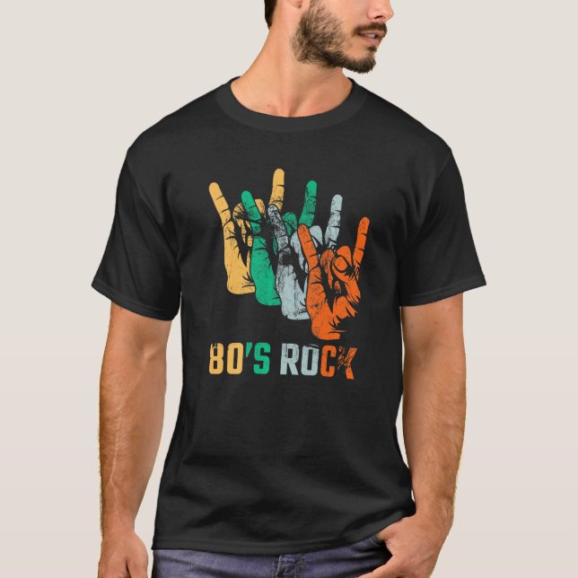 Devil Rock Punk Hard Rock Heavy Metal T-Shirt (Front)