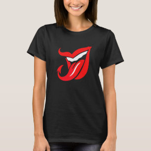 Devil Tongue Lazy Halloween Costume Scary Creepy S T-Shirt