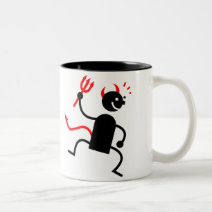 Devil Two-Tone Coffee Mug