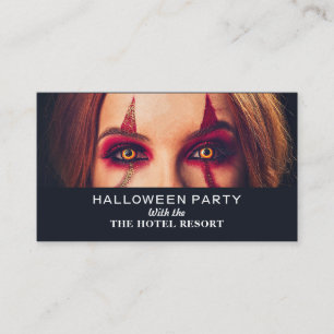 Devil Woman, Halloween Party Invitation