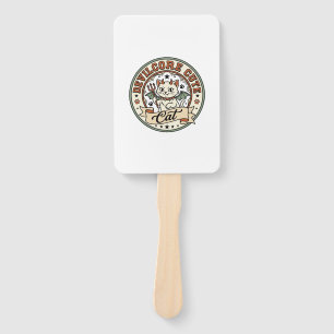 Devilcore Cute Cat Devilcore Cute Cat Vintage Vect Hand Fan