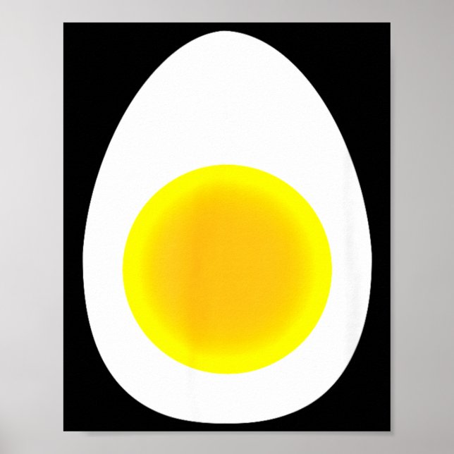 Deviled Egg Costume Funny Christmas Halloween Egg Poster (Front)
