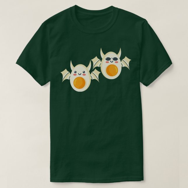 Deviled Egg Costume Funny Joke Halloween Love Eggs T-Shirt (Design Front)