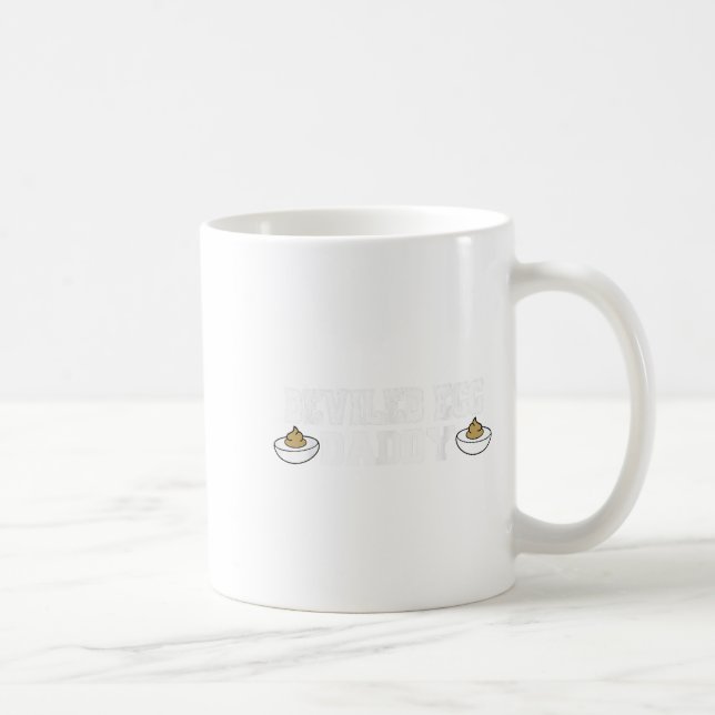 Deviled Egg Daddy - Funny Thanksgiving Deviled Egg Coffee Mug (Right)