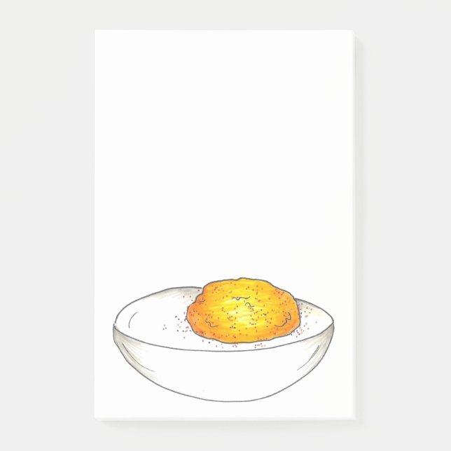 Deviled Egg Eggs Picnic Food Foodie Post Its Post-it Notes (Front)