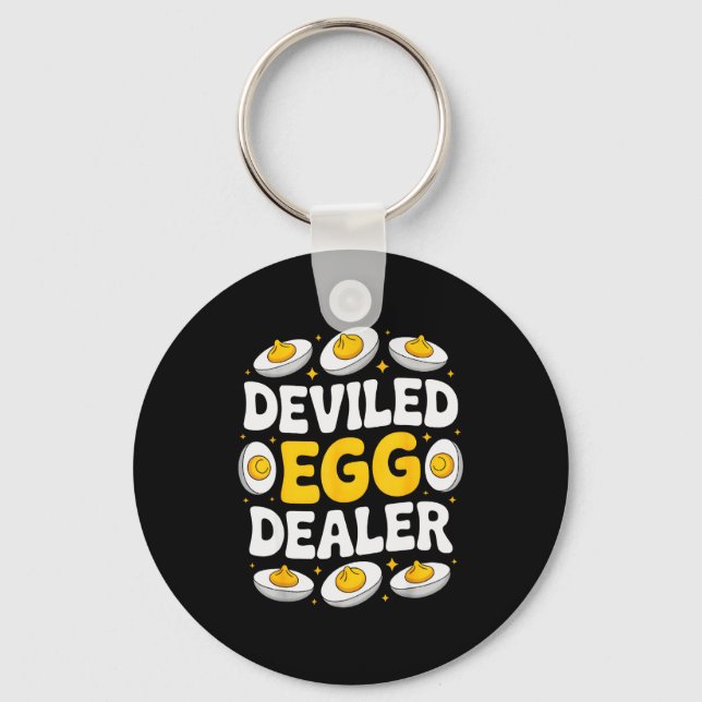 Deviled Egg Er  Keychain (Front)
