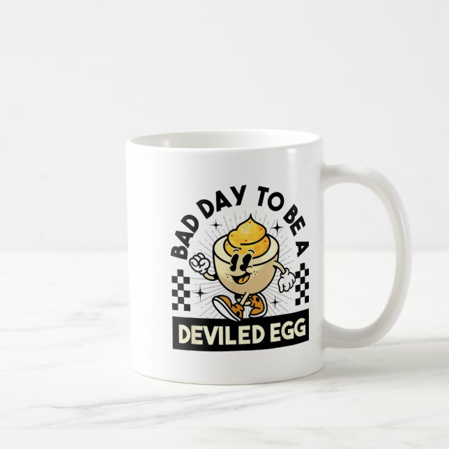 Deviled Egg Thanksgiving Eggs For Men Women Funny  Coffee Mug (Right)
