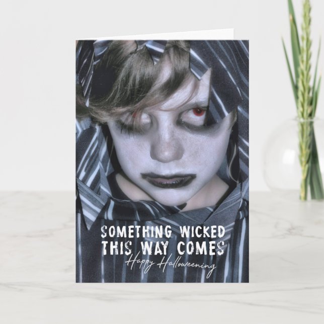DEVILISH Greeting Card (Front)
