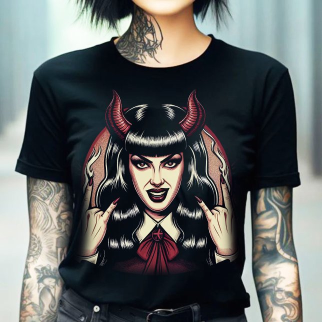Devilish Woman T-Shirt (Creator Uploaded)