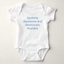 Devilishly Handsome Baby Boy's Bodysuit