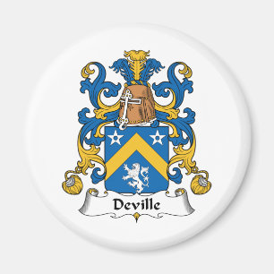 Deville Family Crest Magnet
