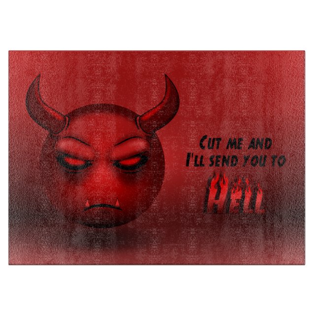 Devilmoji Cutting Board (Front)