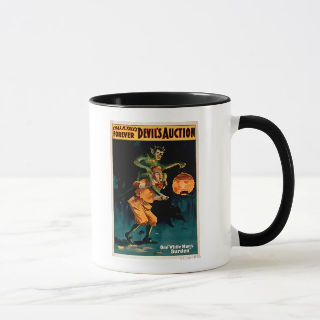 Devil's Auction White Man's Burden Theatre Mug (Right)