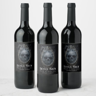 Devils Brew Custom Wine Labels