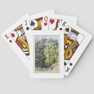 Devil's Bridge, 1810 (w/c with pen & ink over grap Playing Cards