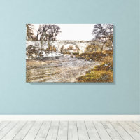 Devil's Bridge Kirkby Lonsdale Art Print