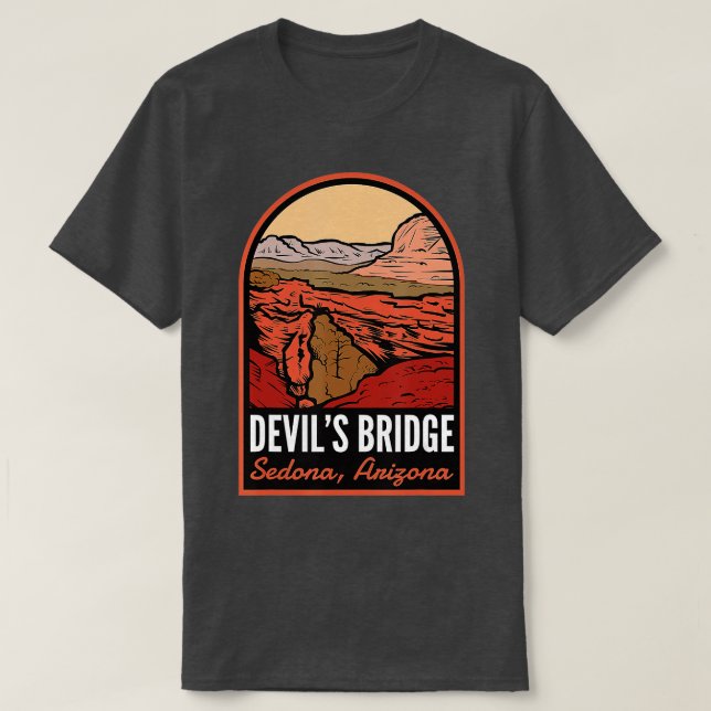 Devils Bridge Sedona Arizona  T-Shirt (Design Front)