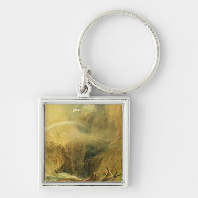 Devil's Bridge, St. Gotthard's Pass, c.1804 (w/c a Keychain (Front)