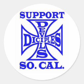 Devils Diciples MC - Sticker de support
