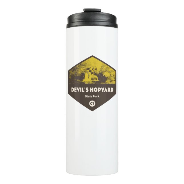 Devil's Hopyard State Park, Connecticut Thermal Tumbler (Front)
