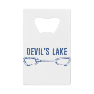 Devil's Lake Climbing Quickdraw Credit Card Bottle Opener