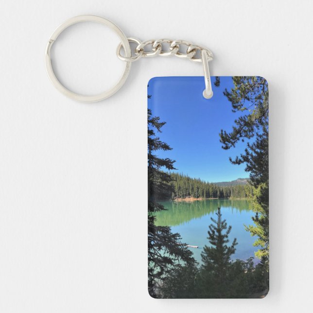Devil's Lake, Oregon Keychain (Front)