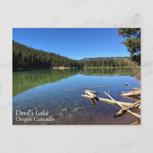 Devil's Lake, Oregon Postcard
