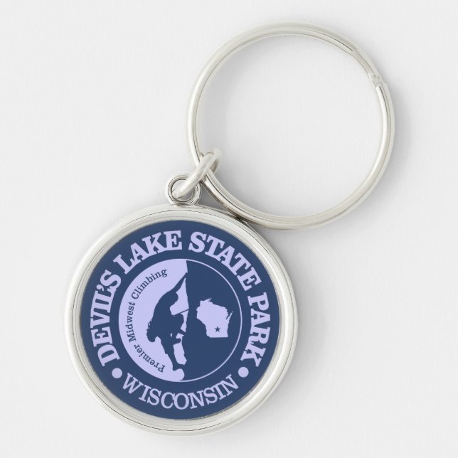 Devil's Lake State Park (climbing) Keychain (Front)