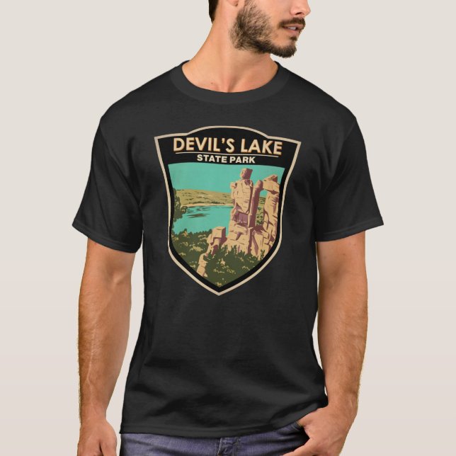 Devil's Lake State Park Wisconsin Devils Doorway T-Shirt (Front)