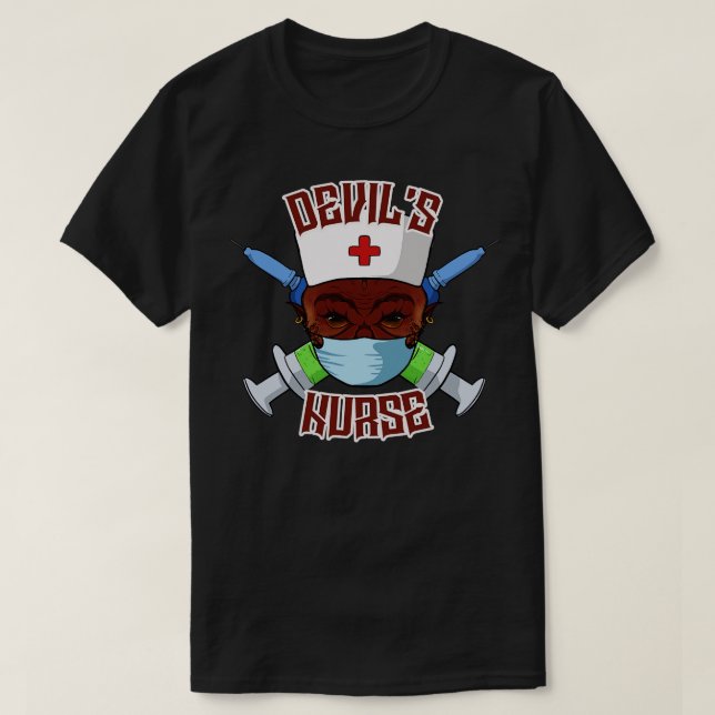 Devils Nurse T-Shirt (Design Front)