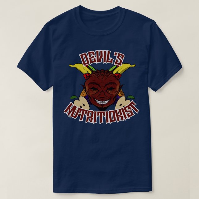 Devils Nutritionist T-Shirt (Design Front)