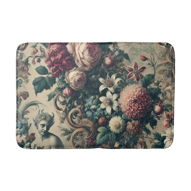 Devils of Dandy – Gothic Victorian Bath Mat (Front)