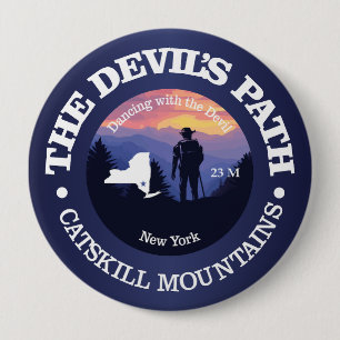 Devils Path (rd2) 4 Inch Round Button
