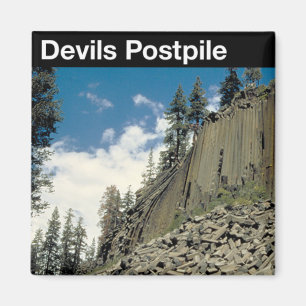 Devils Postpile National Monument Magnet