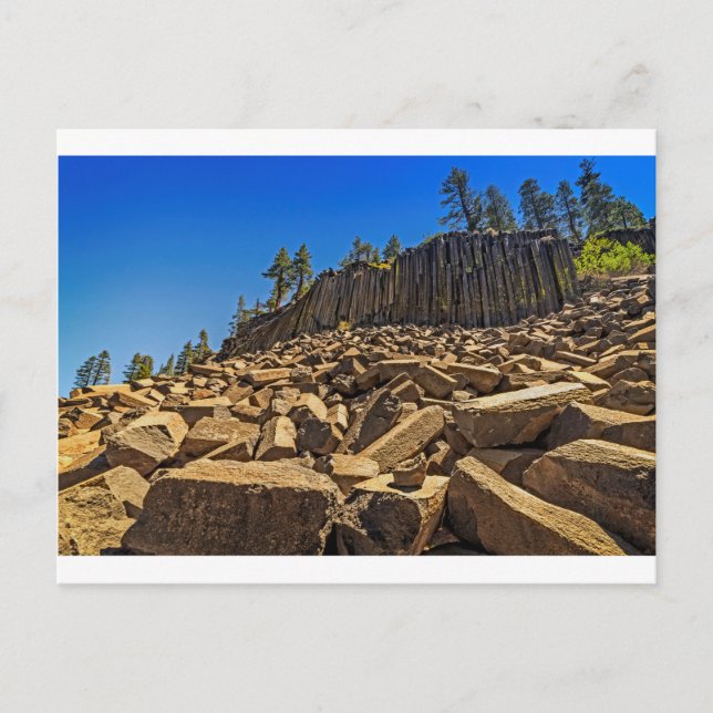 Devil's Postpile National Monument Postcard (Front)