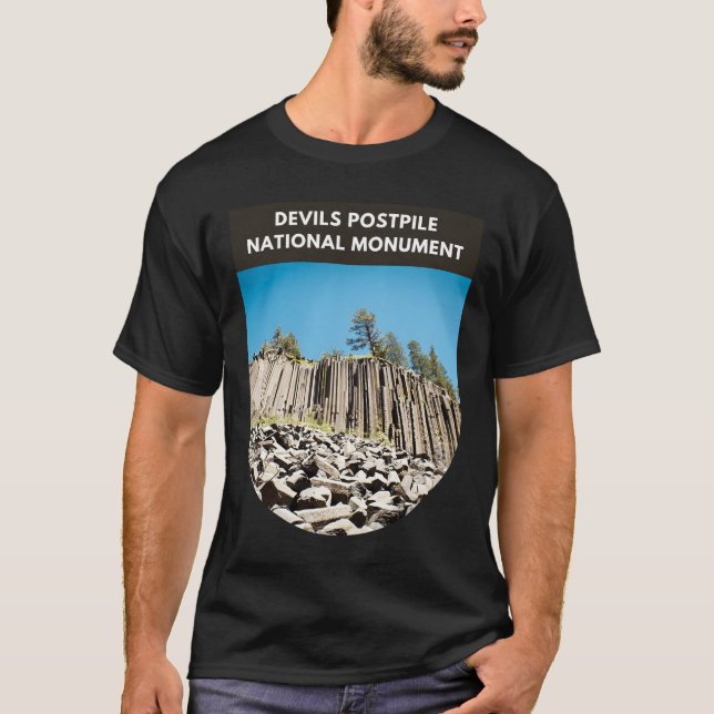 Devils Postpile National Monument  T-Shirt (Front)